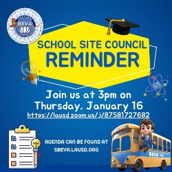 school site council flyer